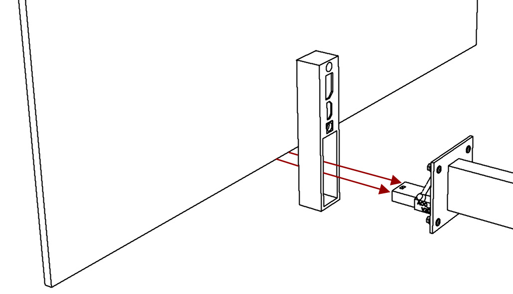 aoc 24v2q vesa mount