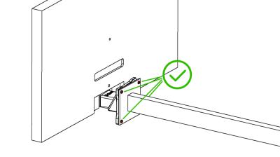 Q-ew27 Adaptateur VESA (V2)