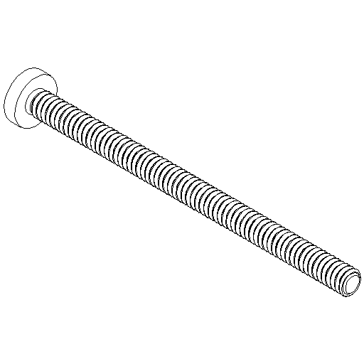 M4x60 Screw with cross recess (SP40)