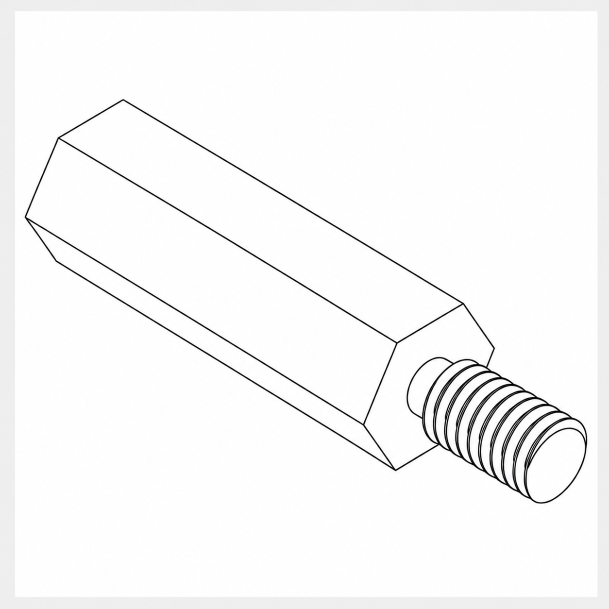 Espaciador SW7x25mm
