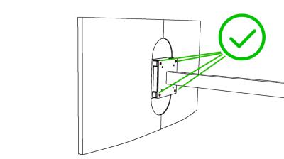 de-dwf34 VESA-adapter