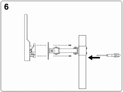 hp-mf VESA-adapter (V2)