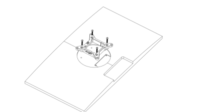 ox-g27 VESA-adapter